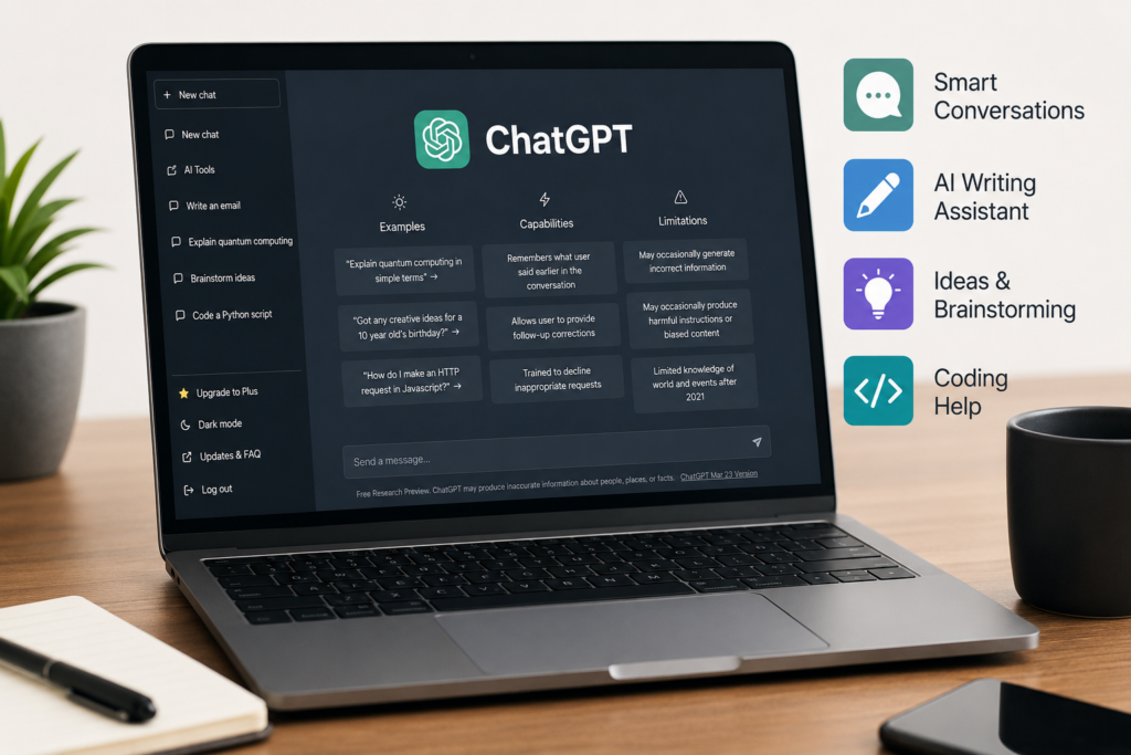 chat gpt screenshot